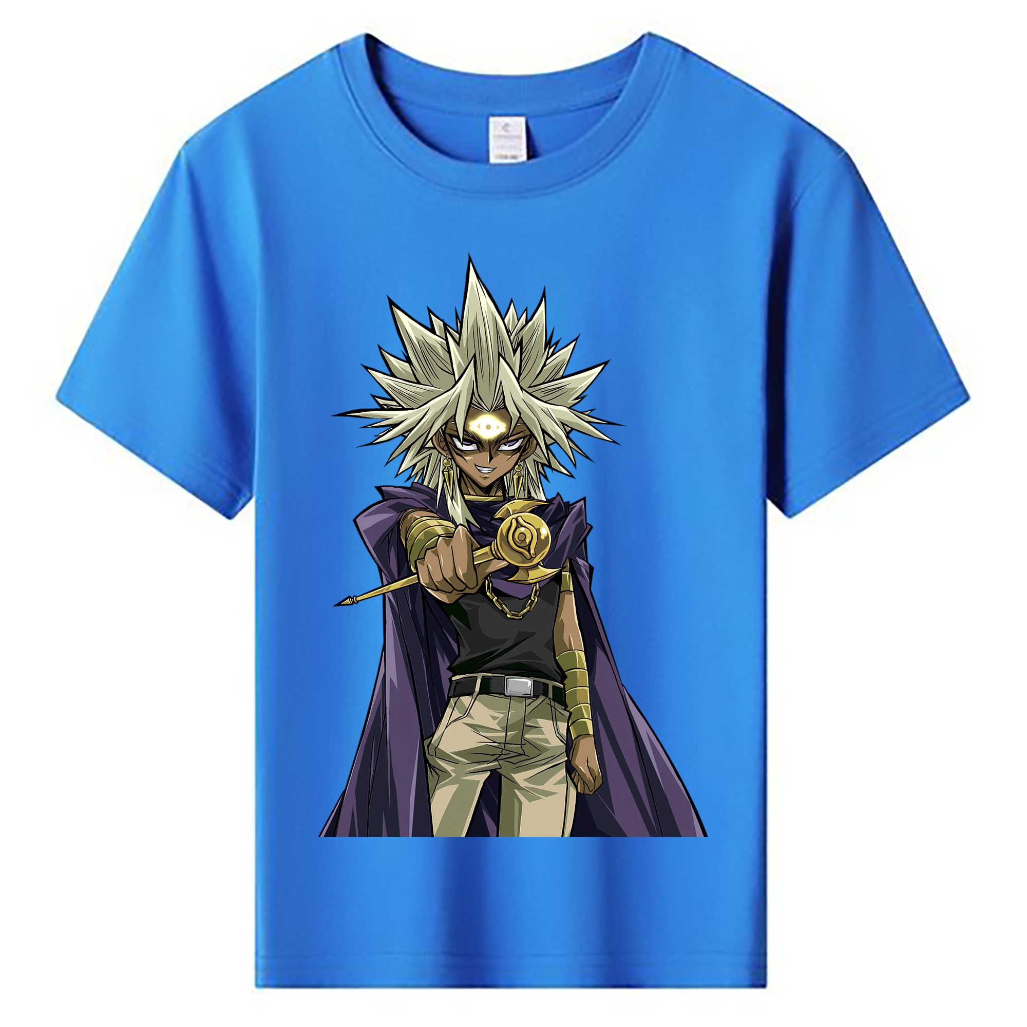 （画像用） 遊☆戯☆王 Yu-Gi-Oh! 綿100％キッズTシャツ（フロントプリント）